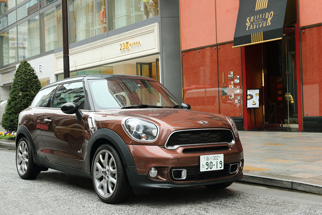 MINIクーパーS ペースマン ALL4(4WD/6AT)【試乗記】 感性で選ぶ MINIクーパーS ペースマン ALL4(4WD/6AT)【試乗記】 感性で選ぶ