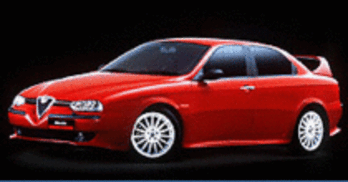 アルファ156」に限定車「ロッソコルセ」 【ニュース】 - webCG