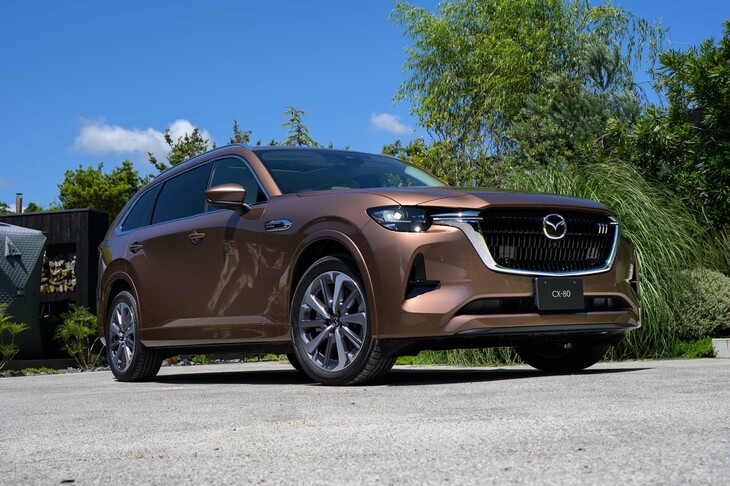 マツダCX-80 XDハイブリッド エクスクルーシブモダン(エクステリア)