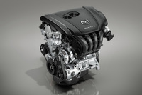 マツダの“SKYACTIVエンジン”は、日本で初めてMBDをフルに活用して開発された。写真は2リッターガソリンエンジンの「SKYACTIV-G 2.0」。