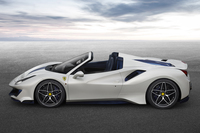 オープントップの超高性能モデル「フェラーリ488ピスタ スパイダー」登場の画像