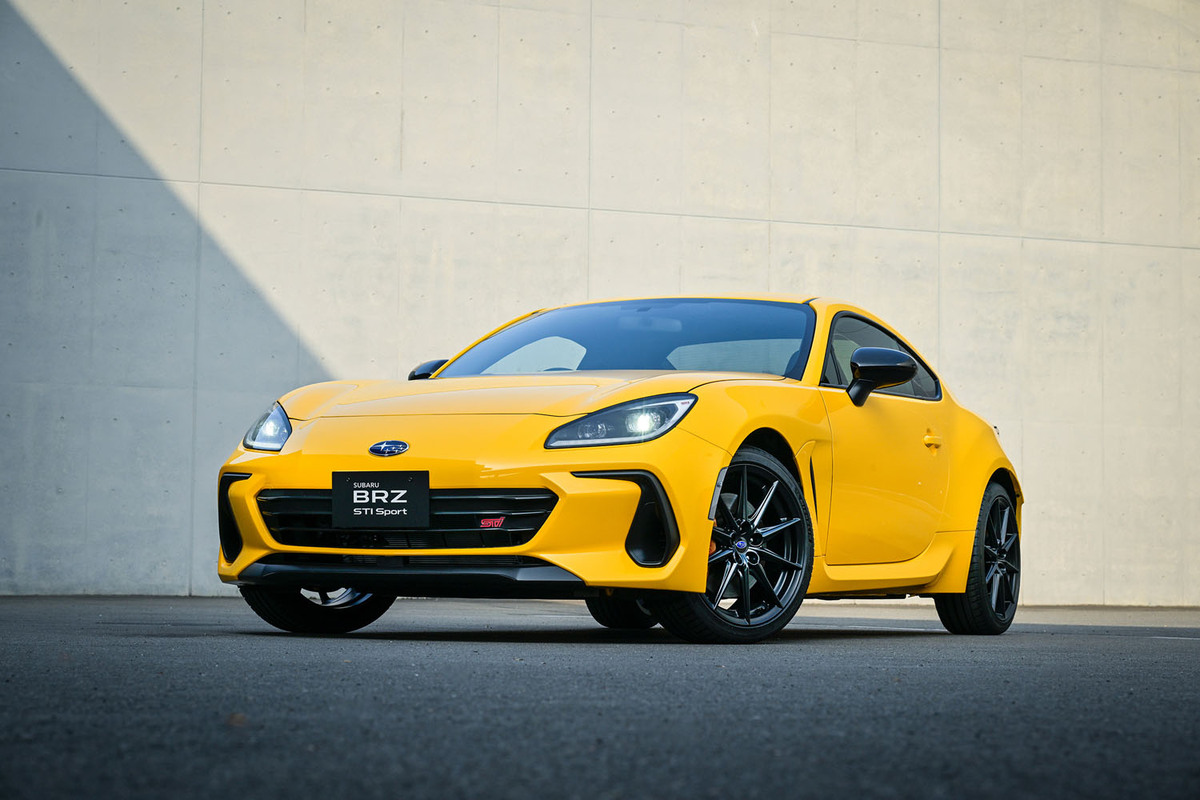 スバルBRZ」の特別仕様車「STI Sportイエローエディション」登場