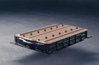 北米市場ではGMとの協業を加速。GMのEVプラットフォームを用いたSUVを市場投入するほか、量販価格帯の次世代EVの共同開発についても合意している。写真はGMのEVプラットフォームに搭載される次世代バッテリー「アルティウム」。