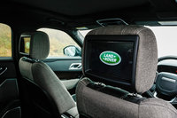 テスト車にはリアシートエンターテインメントシステムが搭載されていた(オプション)。