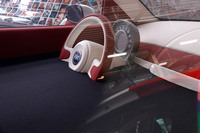 モックアップの室内は、検討用によく用いられる手法で、グリーンハウスから上のみつくられている。