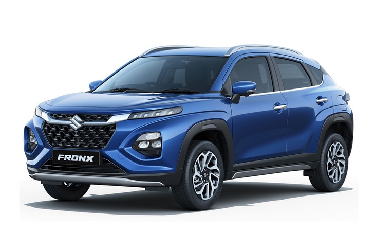 “新ジャンルのSUV”をうたう、スズキのコンパクトSUV「フロンクス」(写真)が、現行型「エスクード」と入れ替えにラインナップされるとのうわさもある。同モデルのボディーサイズは全長3995mm×全幅1765mm×全高1550mmで、エンジンは1.2リッターガソリンまたはマイルドハイブリッド機構搭載の1リッターガソリンターボ。