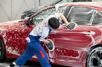 EXキーパーは主に新車への施工を想定しているが、経年車でもあらかじめボディーの状態を整えてやれば対応可能。