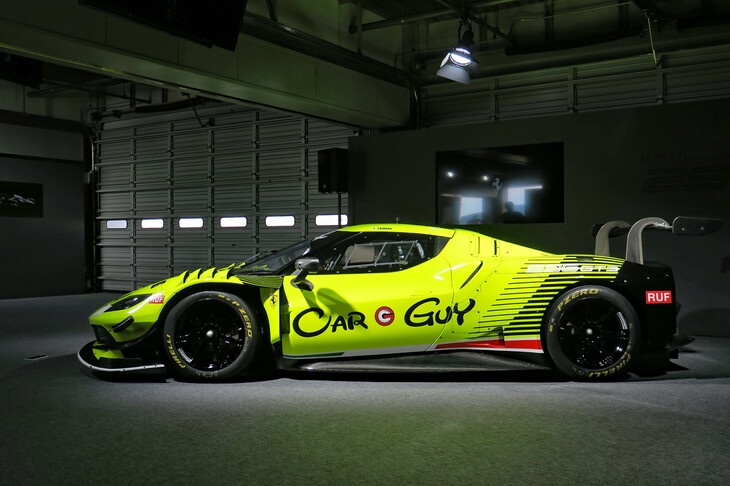 フェラーリ296GT3(サイド)
