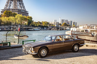 「ジャガーXJ6シリーズI」。空力性能と実用性を兼ね備えながら、古典的で優雅な尻下がりを未来に実現できるだろうか。