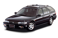 ホンダ・アコードワゴン
ホンダ・オブ・アメリカ・マニュファクチャリング(HAM)が、4代目「アコード」をベースに開発・生産したステーションワゴン。1991年に「アコードUSワゴン」の名で日本でも輸入・販売された。CピラーにHAMのエンブレムが備わる。