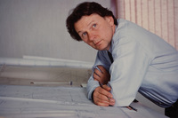 「シャパラル2K」を手がけたレーシングカーデザイナーのジョン・バーナード。後にマクラーレンやフェラーリに在籍し、あまたの勝利をもたらした。(写真:Newspress)