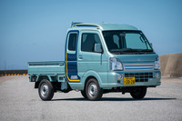 外装色の設定はグレードによって異なり、「キャリイKX」と「スーパーキャリイX/L」では、テスト車に採用されていた「ガーデニングアクアメタリック」を含む5色が用意される。