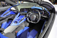 「Z06サントリーニエディション」のインストゥルメントパネルまわり。