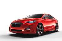 スバル、インプレッサセダンのコンセプト発表【LAショー2015】