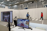 「安全・安心ネットワーク技術」の実現には、カメラ映像から事故リスクを予測する、高い映像解析技術も必須。ホンダではその開発も同時に進めている。