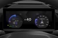 マルチインフォメーションディスプレイが組み込まれた12.3インチのカラーメーターパネル。