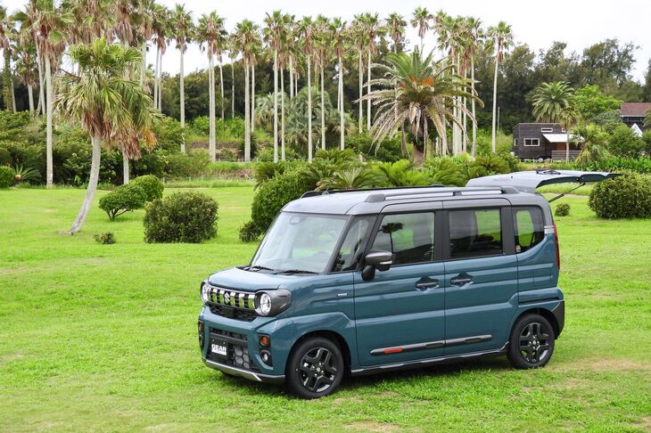 スズキ・スペーシア ギア ハイブリッドXZターボ(エクステリア)