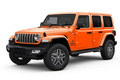 鮮やかなオレンジ色のボディーカラーをまとう「ジープ・ラングラー アンリミテッド」の限定車が登場