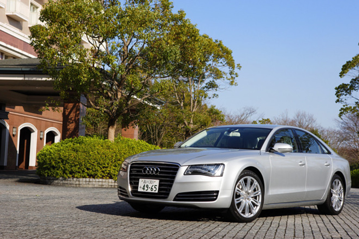 AUDI A8 3.0TFSIクワトロ 4WD アウディA8 3.0 TFSI クワトロ（4WD/8AT）【試乗記】 二面性あり - webCG