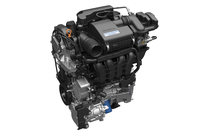 パワーユニットには1.3リッターガソリンエンジン(写真)と、1.5リッターエンジンとモーターを組み合わせたハイブリッドシステムを設定。純エンジン車は155万7600円からという手ごろな価格が魅力だ。