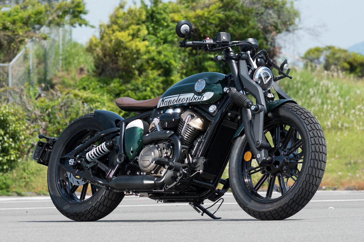 ナポレオン25 ベンダ・ナポレオンボブ250（6MT） 【JAIA輸入二輪車試乗会2026】 - webCG