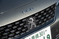 フロントに装着されたライオンのエンブレム。グループPSA傘下の3ブランドは、近年になってようやくおのおののキャラクターが明確になってきた。