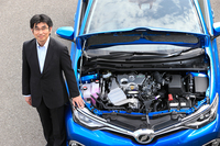 トヨタ自動車 ユニットセンター エンジン設計部 部付 主査
	引地勝義(ひきち かつよし)さん
	<プロフィール>
	1994年入社。2007年までエンジンの原価企画などを担当。以降、第1パワートレーン部、エンジンプロジェクト推進部などで、「ランドクルーザー」「レクサスLS430」「レクサスLX」のエンジン設計に携わる。2011年より「オーリス」担当。