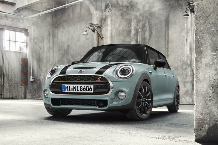 「MINIアイスブルー ブラックエディション」