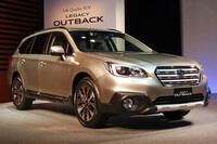 同じく2014年10月の発表会より、5代目「レガシィ アウトバック」。