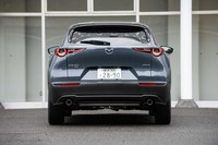 リアセクションの立体的な造形も特徴。この角度から見ると左右のコンビランプを結ぶような陰影が浮かび上がる。