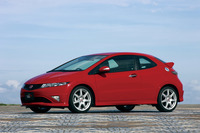 2007年に登場した「シビック タイプRユーロ」。英国生産のモデルで、日本でもたびたび台数限定で販売された。