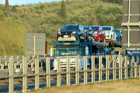 南部ポミリアーノ・ダルコの工場から次々と運ばれてくる3代目「フィアット・パンダ」。