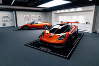 クローズドコース専用車の「ゴードン・マレーT.50sニキ・ラウダ」。車名はブラバム時代のチームメイトにして3度のF1チャンピオンに輝いたニキ・ラウダ氏にちなんでいる。