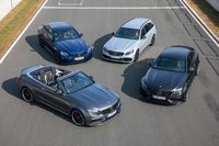 「Cクラス」の「AMG」モデルの中でも、最高出力510psを発生する4リッターV8エンジンを搭載した「C63 S」シリーズ。セダン、ステーションワゴン、クーペ、カブリオレと、Cクラスのすべてのボディータイプに設定される。
