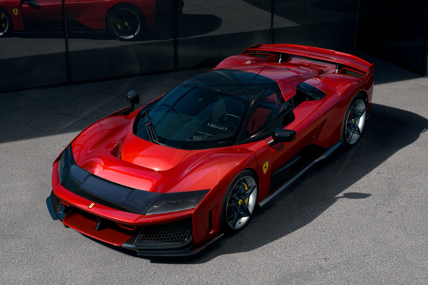 F104スペアボディ　フェラーリ　2種類 F104スペアボディフェラーリ2種類