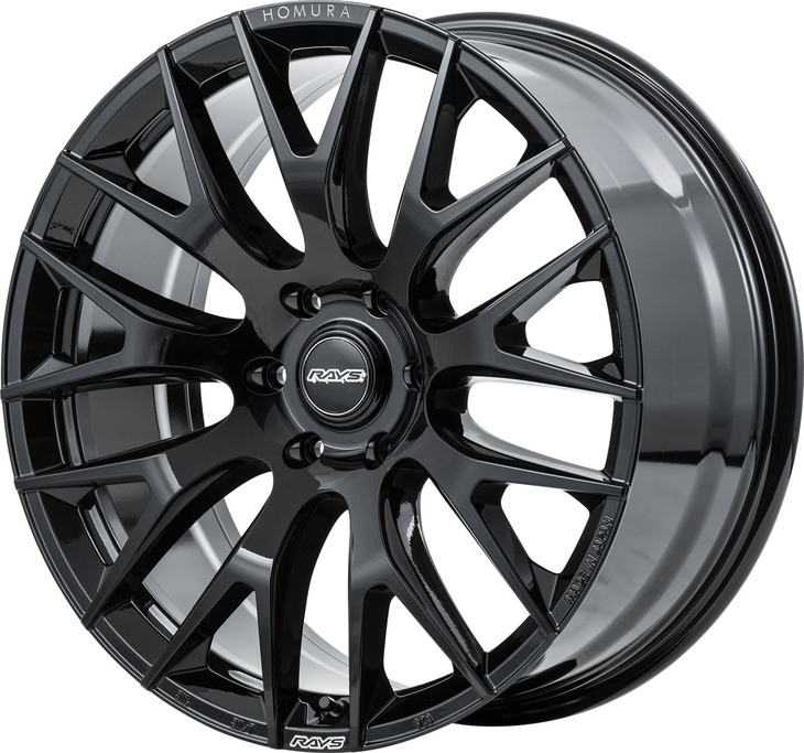 「2×9R」のカラーは2タイプ。金属質な輝きを放つ「DMC/サイドグレイスシルバー」と、黒系の「グロッシーブラック」(写真)が選べる。