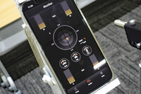 アプリではGセンサーや4輪の減衰力、車両のヨー・ロール・ピッチなどをリアルタイムで確認可能だ。