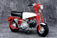 1961年に登場した“元祖モンキー”こと「Z100」。モンキーの出自は、今はなき遊園地「多摩テック」の遊具だった。