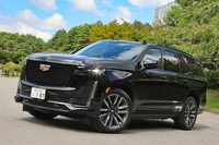 イキれるクルマに小技は不要、デカさこそすべて! ということで、webCGほったが推したのが「キャデラック・エスカレード」だ。(写真:荒川正幸)