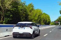 「MG4エレクトリック」。2024年5月シエナ県で撮影。