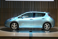 日産の新型電気自動車「リーフ」がお披露目にの画像