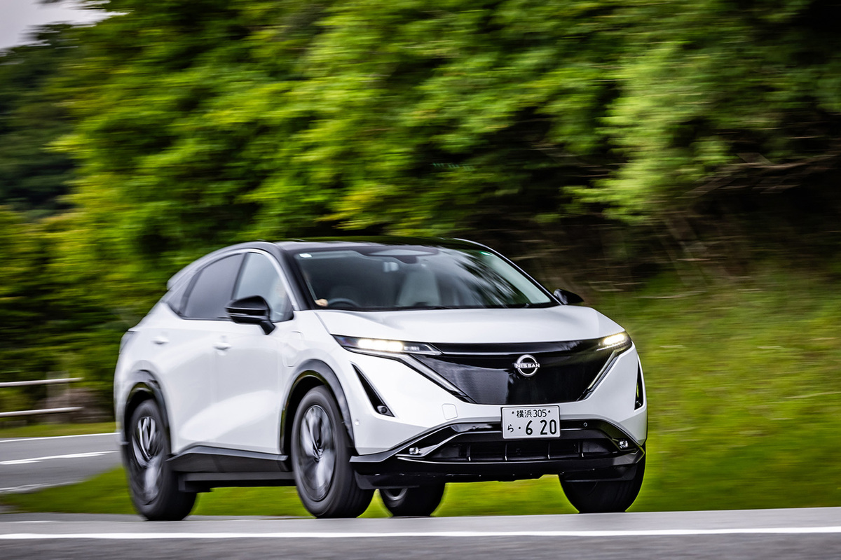 日産アリアB9（FWD）【試乗記】 まだ伸びしろはある - webCG