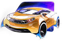 三菱、EVのコンセプト「Concept-CT MIEV」と新型「エクリプススパイダー」を出展【デトロイトショー06】