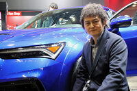 本田技研工業 四輪開発本部 完成車開発統括部 車両開発二部 開発推進課 INTEGRA車体設計開発責任者の藤田浩史さん。