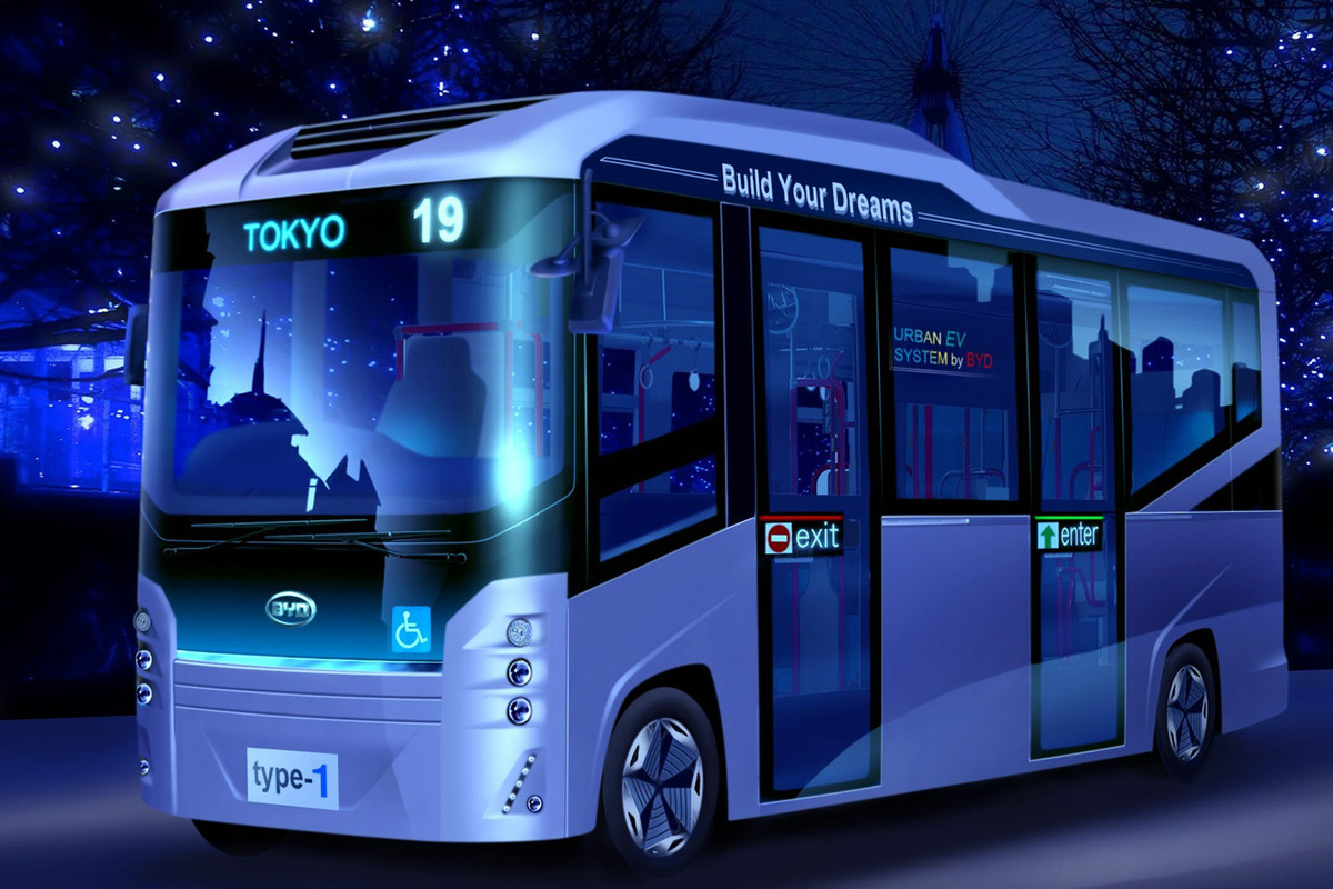 中国BYDが日本に新型電気バス2車種を導入 2023年末の納入へ向け予約
