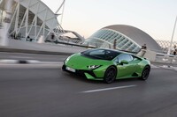 「ガヤルド」の後継モデルとして2014年に登場した「ランボルギーニ・ウラカン」。貴重なV型10気筒自然吸気ユニットを搭載する最新モデルにスペインで試乗しました。(photo:アウトモビリ・ランボルギーニ)