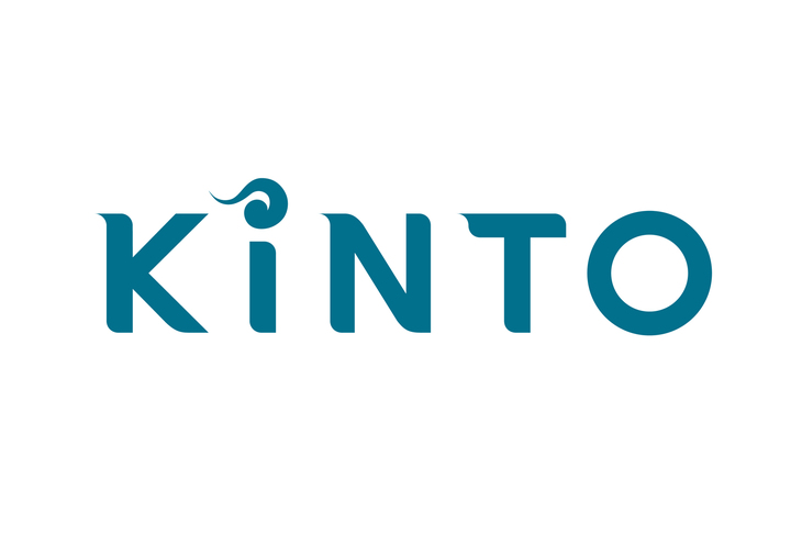 トヨタのサブスクリプションサービス「KINTO(キント)」のロゴ。その名前は『西遊記』の主人公・孫悟空が移動に使う、キン斗雲(きんとうん)に由来する。