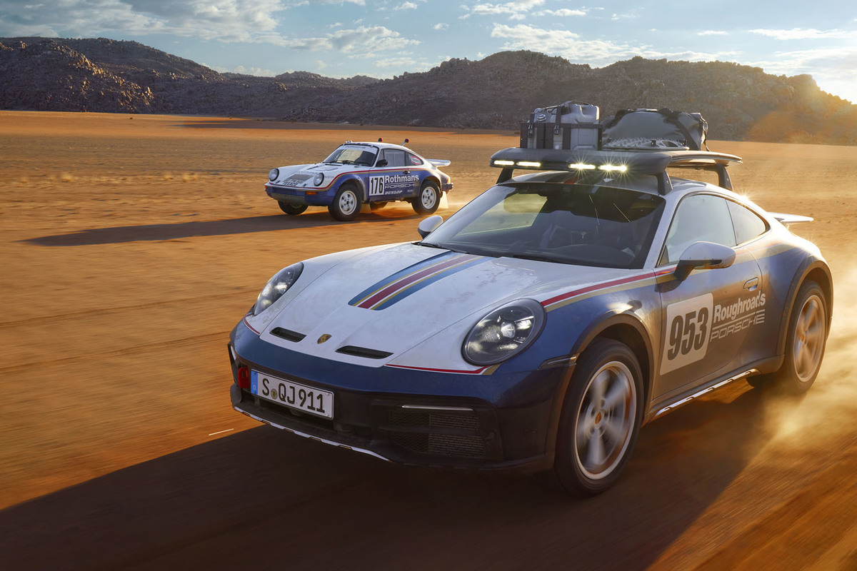 ポルシェ911ダカール」デビュー オフロード走行可能な世界2500台の限定