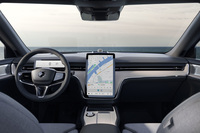 14.5インチサイズのセンタースクリーンが目を引く「EX90」のインテリア。