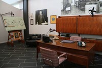 フェルッチョの執務室を再現。